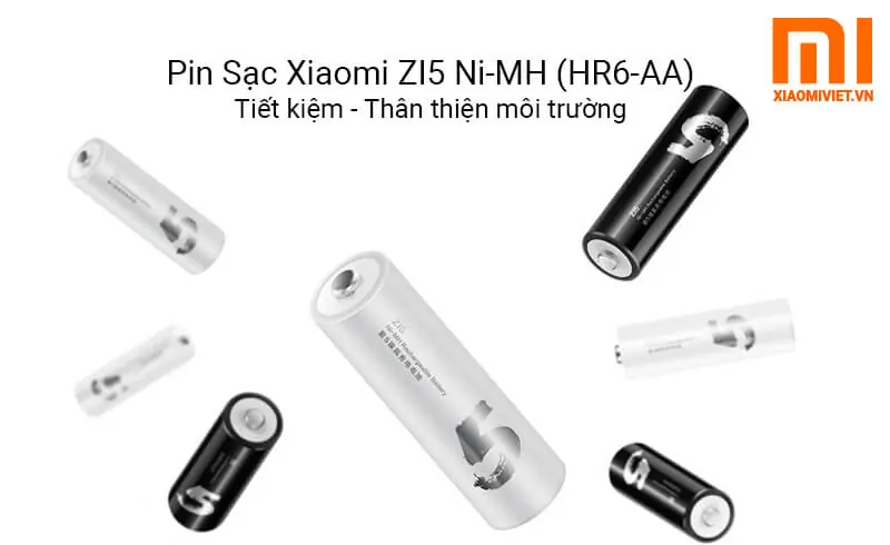 Bộ Pin Sạc Lại AA Xiaomi Zi5 Chính Hãng