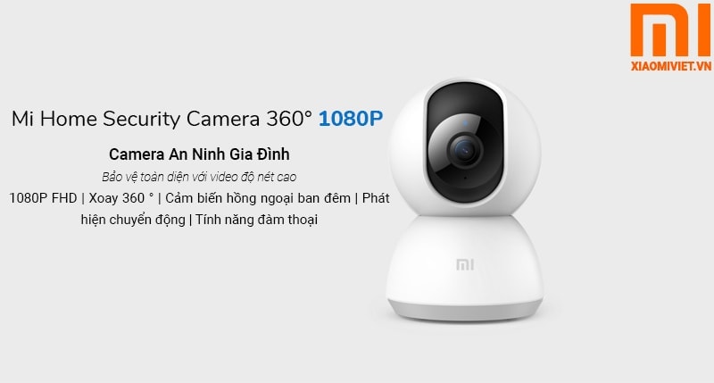 Camera Xiaomi Mihome Security 360° 1080P (PTZ)
