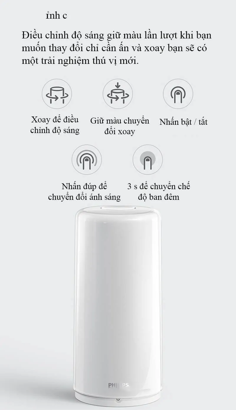Đèn ngủ thông minh Xiaomi Philips