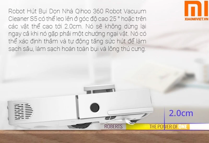 robot hút bụi thông minh Qihoo 360 S5