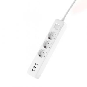 Ổ cắm điện Mi Power Strip 3 USB 3 OUTLET (1)