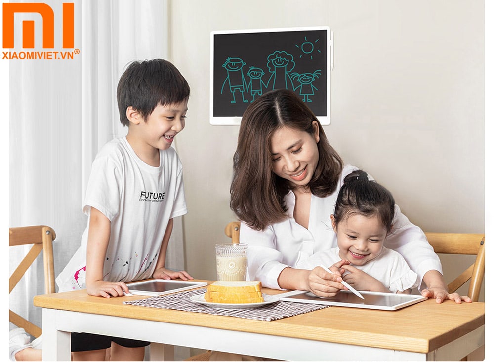 Bảng vẽ điện tử Xiaomi Mijia 10 inch kết nối các thành viên trong gia đình