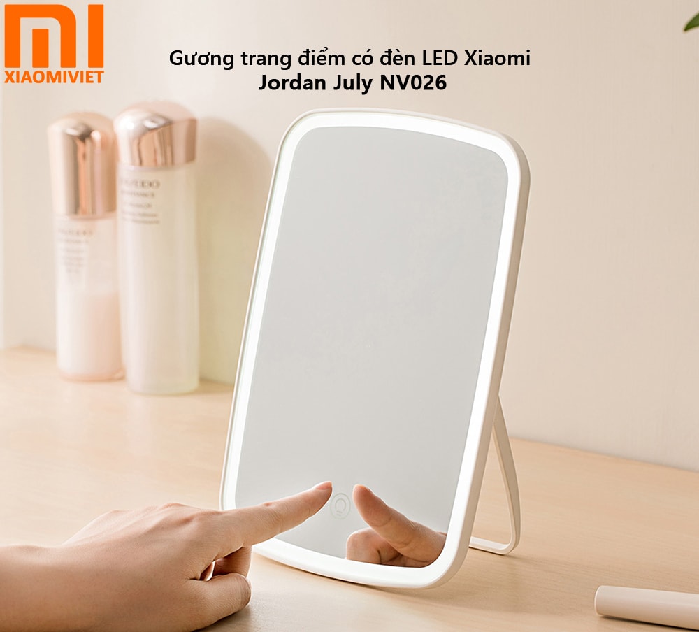 Gương trang điểm có đèn LED Xiaomi Jordan July NV026