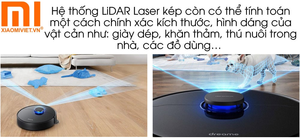 Hệ thống cảm biến LiDAR Laser Kép (gọi tắt Laser 3D)