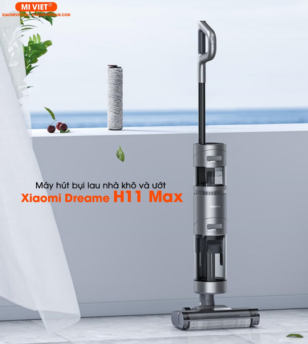 Máy hút bụi lau nhà khô và ướt Xiaomi Dreame H11 Max