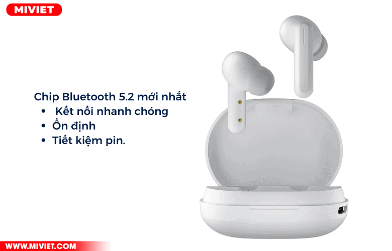 Tai nghe Bluetooth True Wireless Haylou GT7 kết nối mới nhất hiện nay