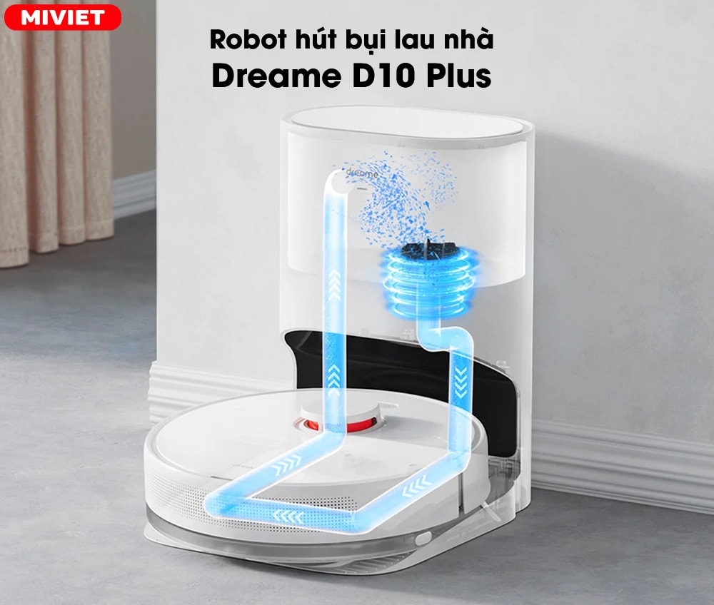 Robot hút bụi lau nhà Dreame D10 Plus