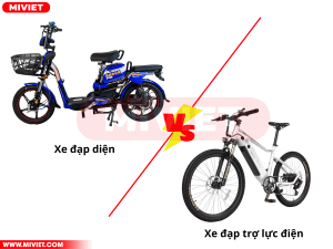 So sánh xe đạp điện và xe đạp trợ lực điện - Tìm hiểu điểm khác biệt