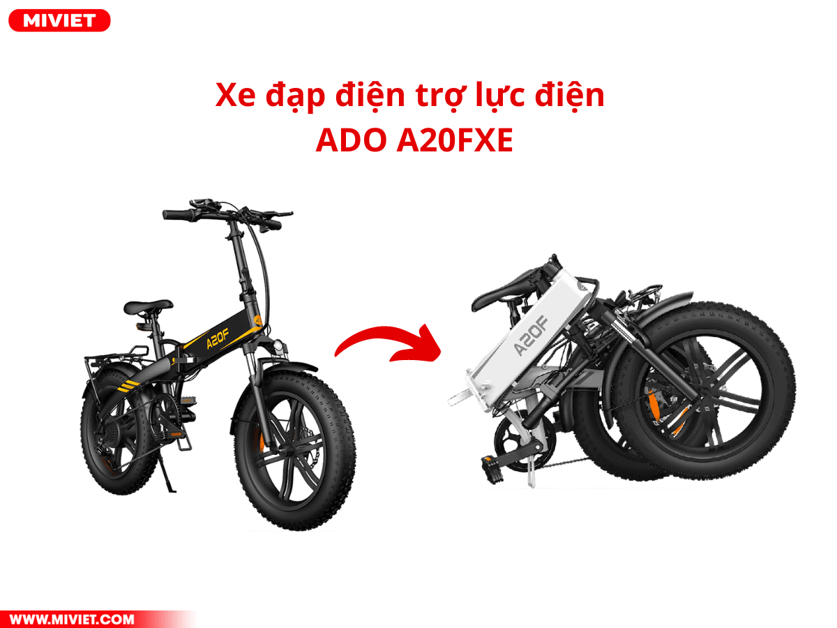 Xe đạp điện trợ lực điện địa hình ADO A20FXE
