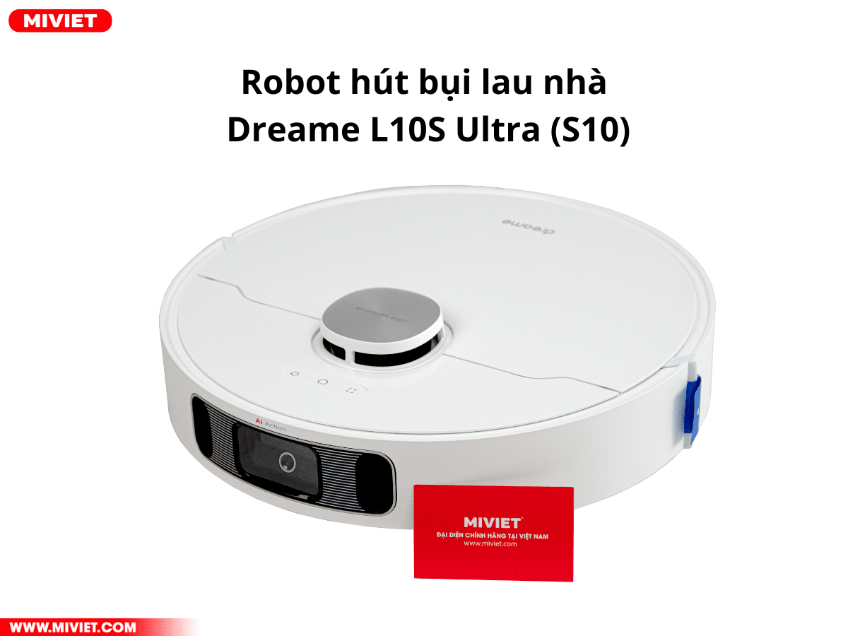 Top 8 Robot Hút Bụi Lau Nhà Tốt Nhất Hiện Nay - Dreame L10S Ultra