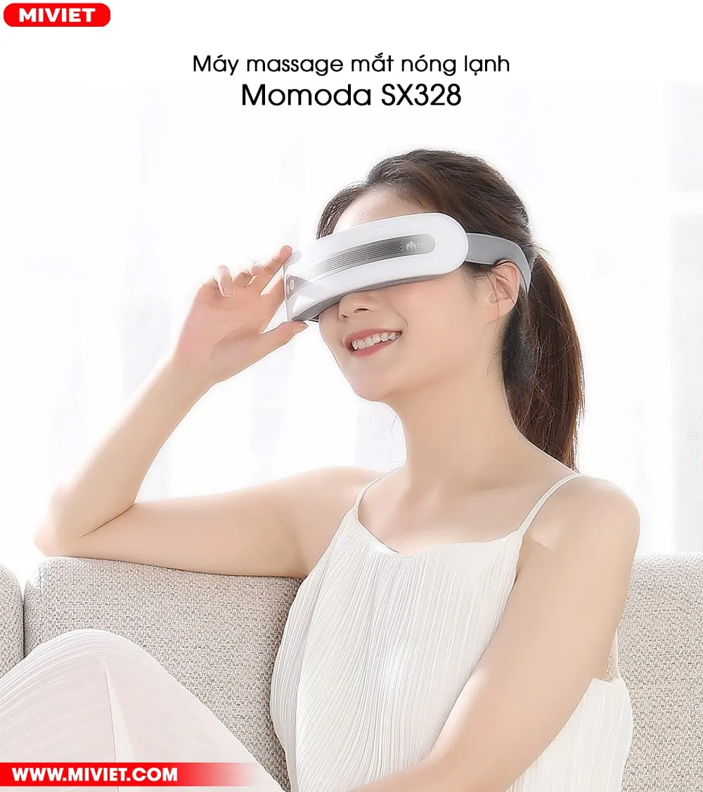 Máy massage mắt Momoda SX328 chính hãng
