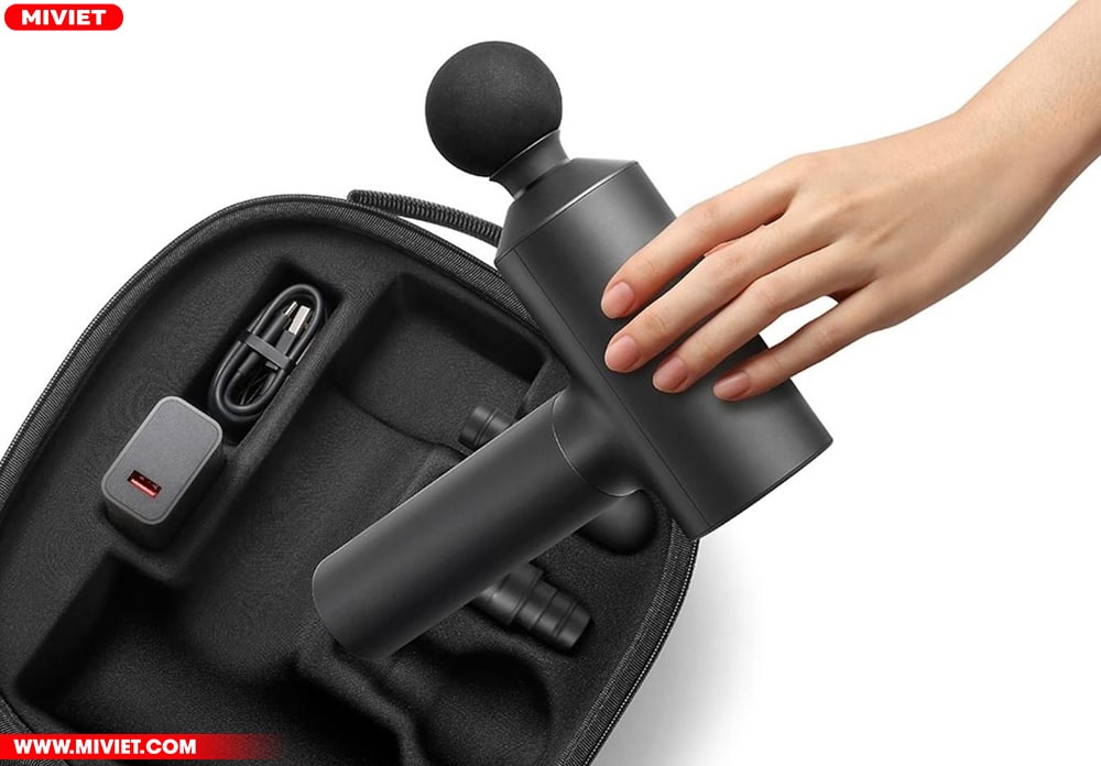 Bộ sản phẩm Súng massage Xiaomi Fascia Gun EU