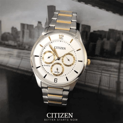 Đồng hồ Citizen AG8358-87A - Nam - Dây Kim Loại