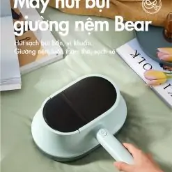 Máy hút bụi giường nệm đa năng Bear CMY-B03M1 - Dùng được tinh dầu - Tiếng Anh - HDSD Tiếng Việt