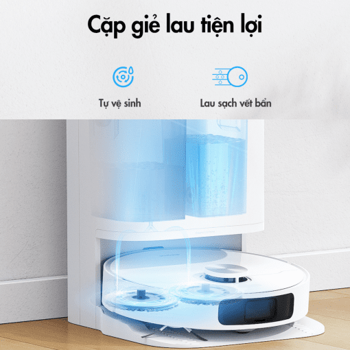 Robot hút bụi lau nhà Dreame L10 Prime - New 2023 - Tự Giặt Giẻ, Sấy Khô - Bản Quốc Tế