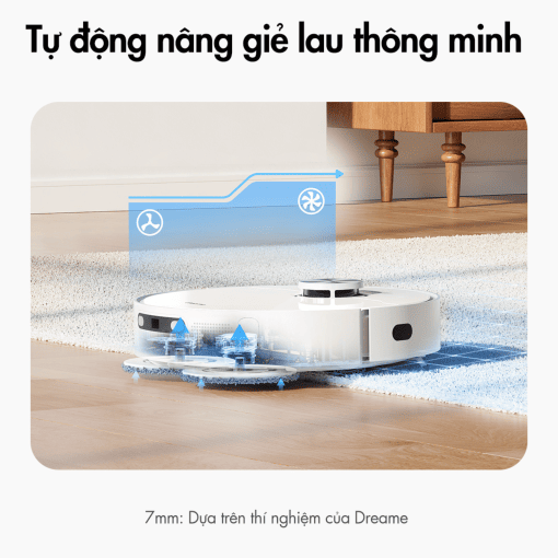 Robot hút bụi lau nhà Dreame L10 Prime - New 2023 - Tự Giặt Giẻ, Sấy Khô - Bản Quốc Tế