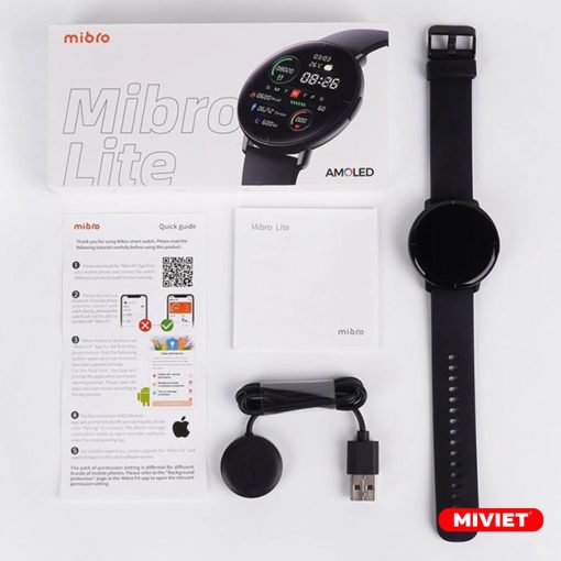 Thiết kế của đồng hồ thông minh Xiaomi Mibro Lite