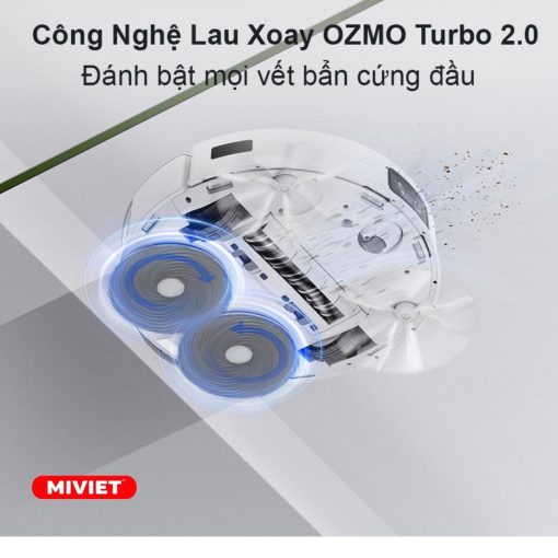 Công nghệ lau xoáy OZMO™ Turbo 2.0