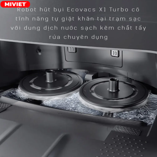 Robot Hút Bụi Lau Nhà Ecovacs X1 Turbo – Bản Quốc Tế – BH 24 Tháng