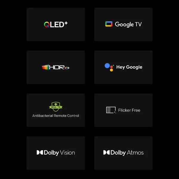 Google Tivi Coocaa 65Y72 Pro 4K QLED 65 inch - Quốc Tế - Hàng Chính Hãng