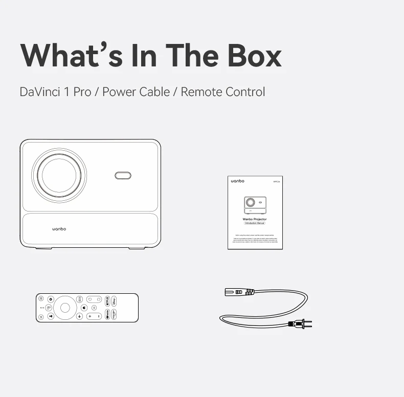 Máy Chiếu Wanbo DaVinci 1 Pro