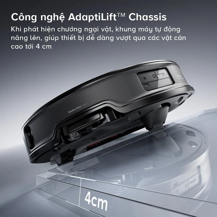 Robot hút bụi lau nhà Roborock Saros 10 R – Bản Quốc Tế