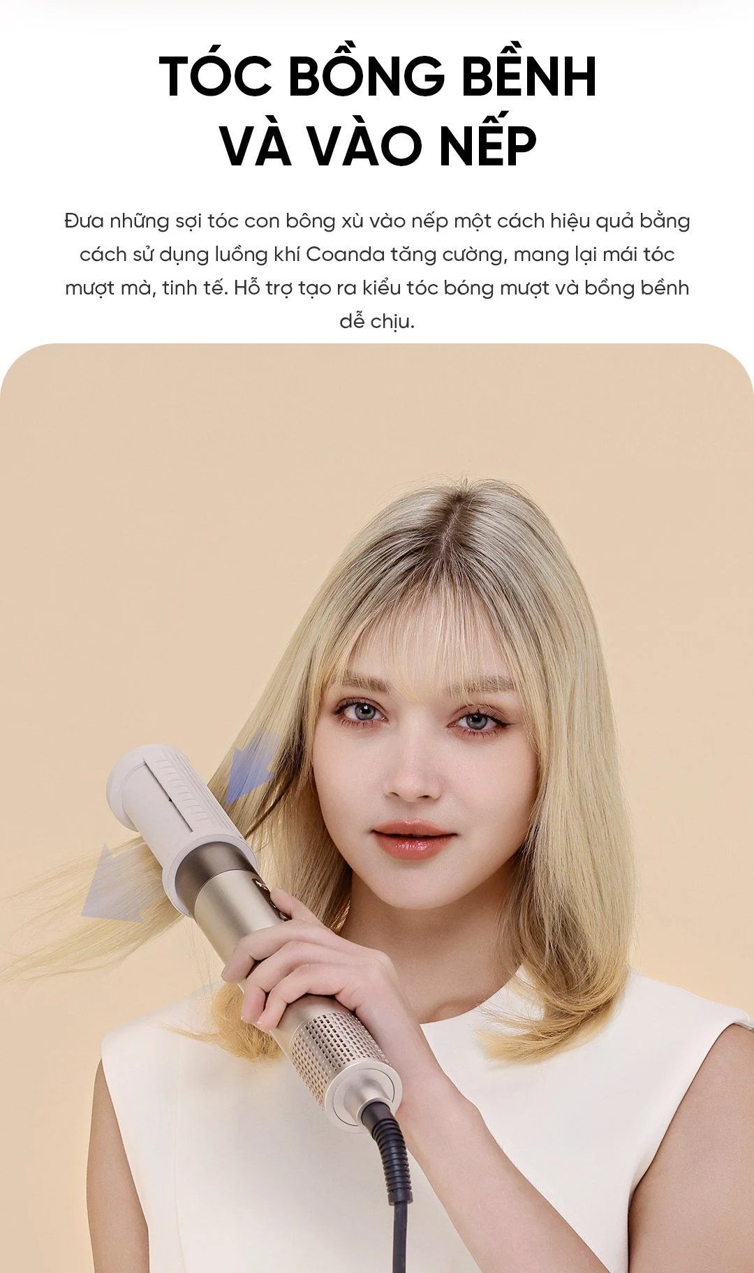 Máy sấy và tạo kiểu 5 trong 1 Dreame Airstyle - Chính hãng