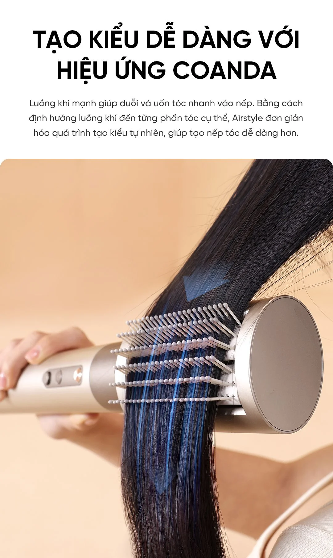 Máy sấy và tạo kiểu 5 trong 1 Dreame Airstyle - Chính hãng