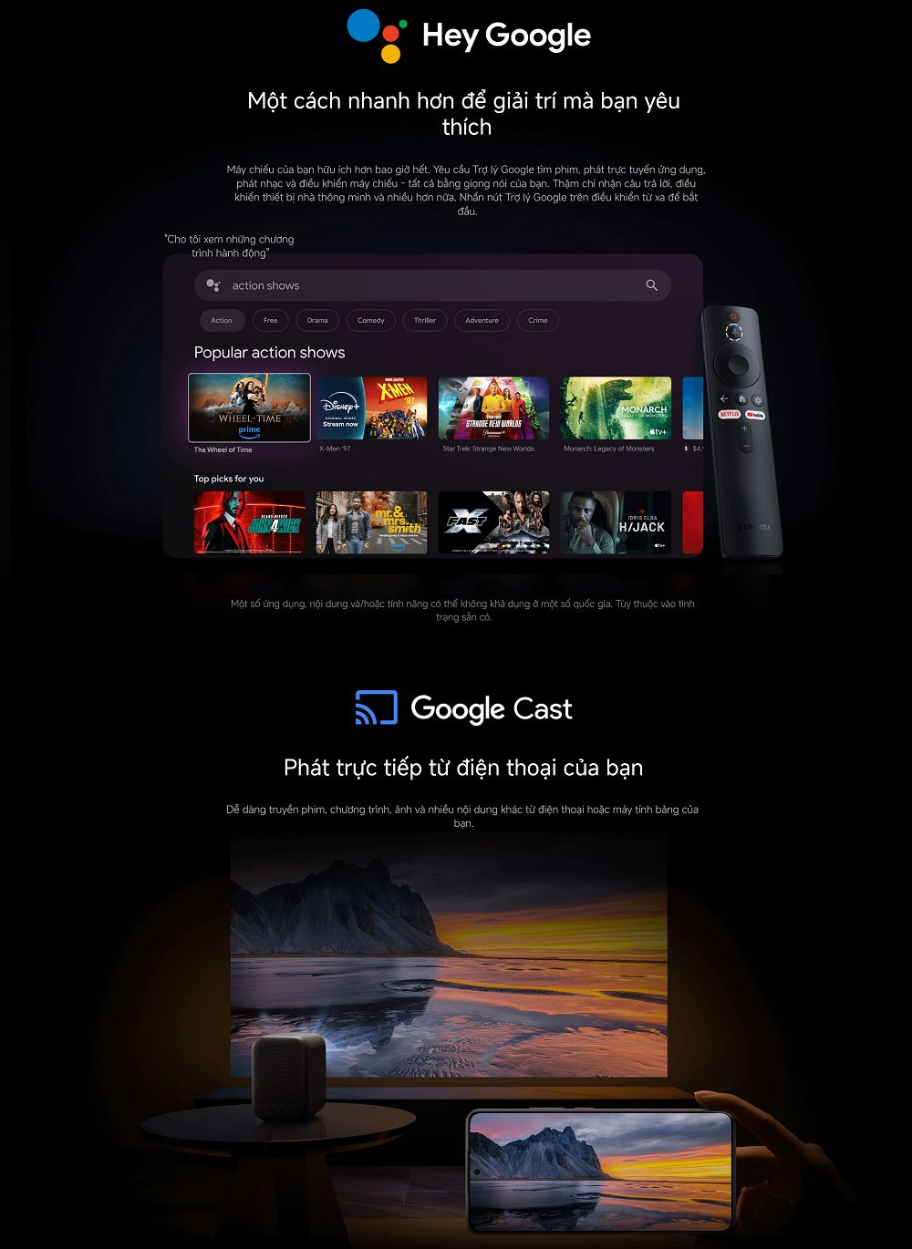 Máy chiếu Xiaomi Smart Projector L1 – Chính hãng